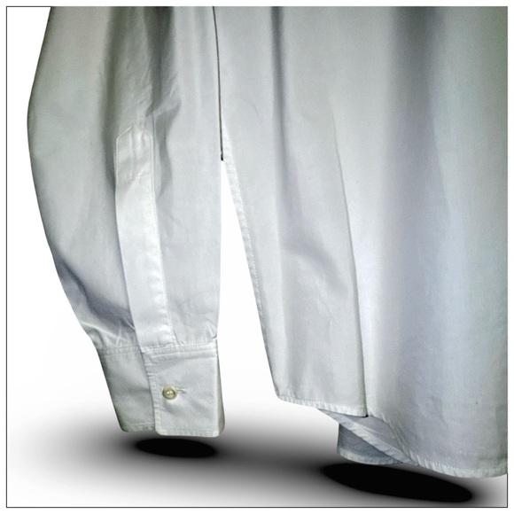 DSquared2 Men’s Long-Sleeve Dress Shirt w/ Contrasting Collar. Size 48 - Picture 7 of 12